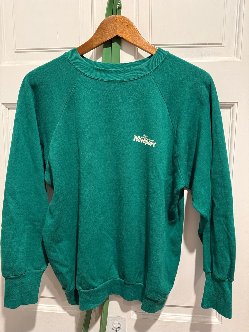 Newport Men's Teal Green Crewneck Sweatshirt